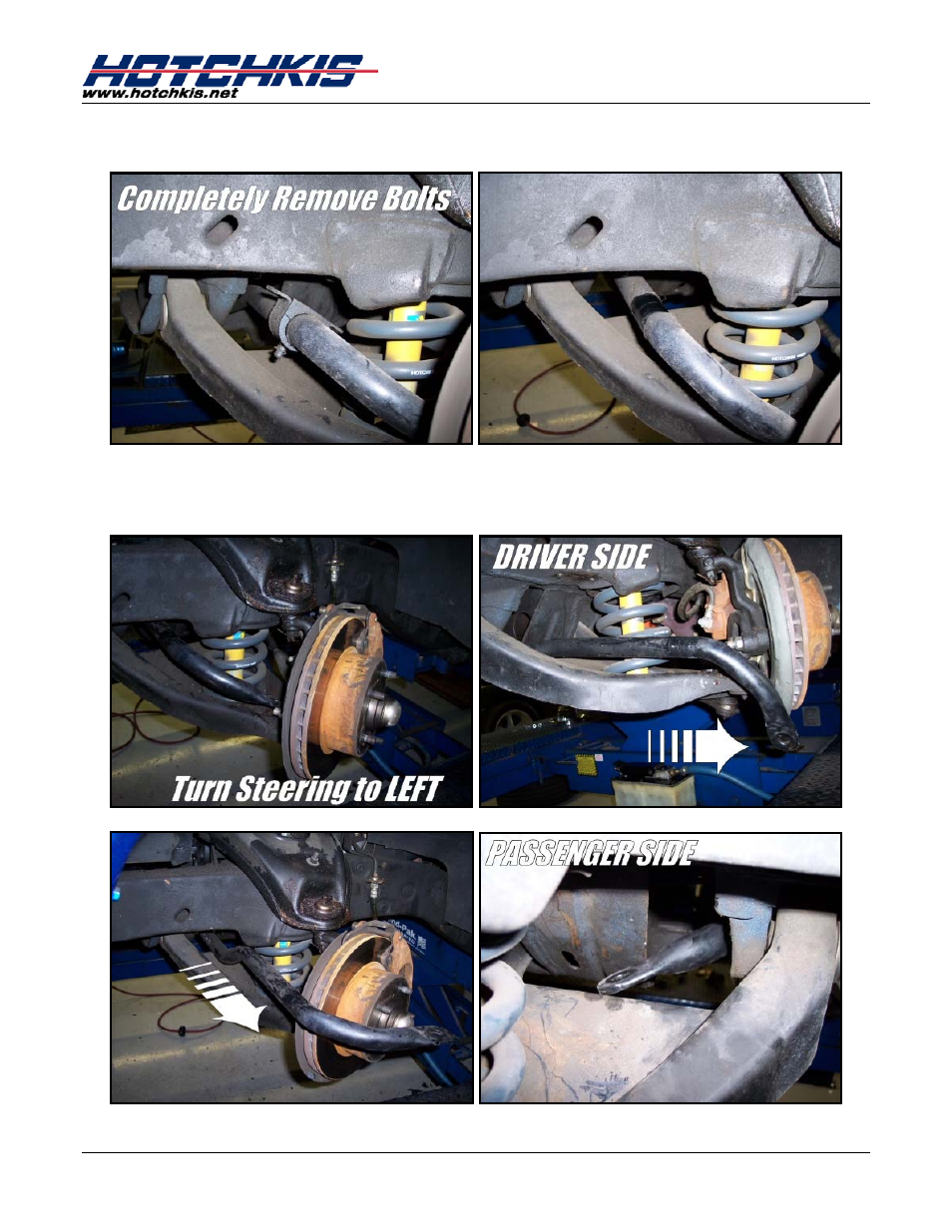 Hotchkis 80014 TVS System, 67-69, Camaro-Firebird GM F-Body, Big Block User Manual | Page 3 / 29