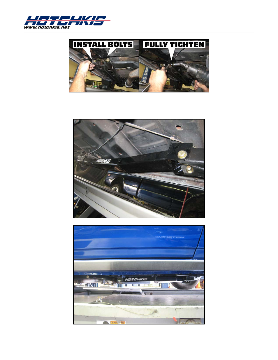 Hotchkis 4012 Chassis, Subframe Connector, Set, 70-73 Camaro-Firebird F-Body User Manual | Page 8 / 11