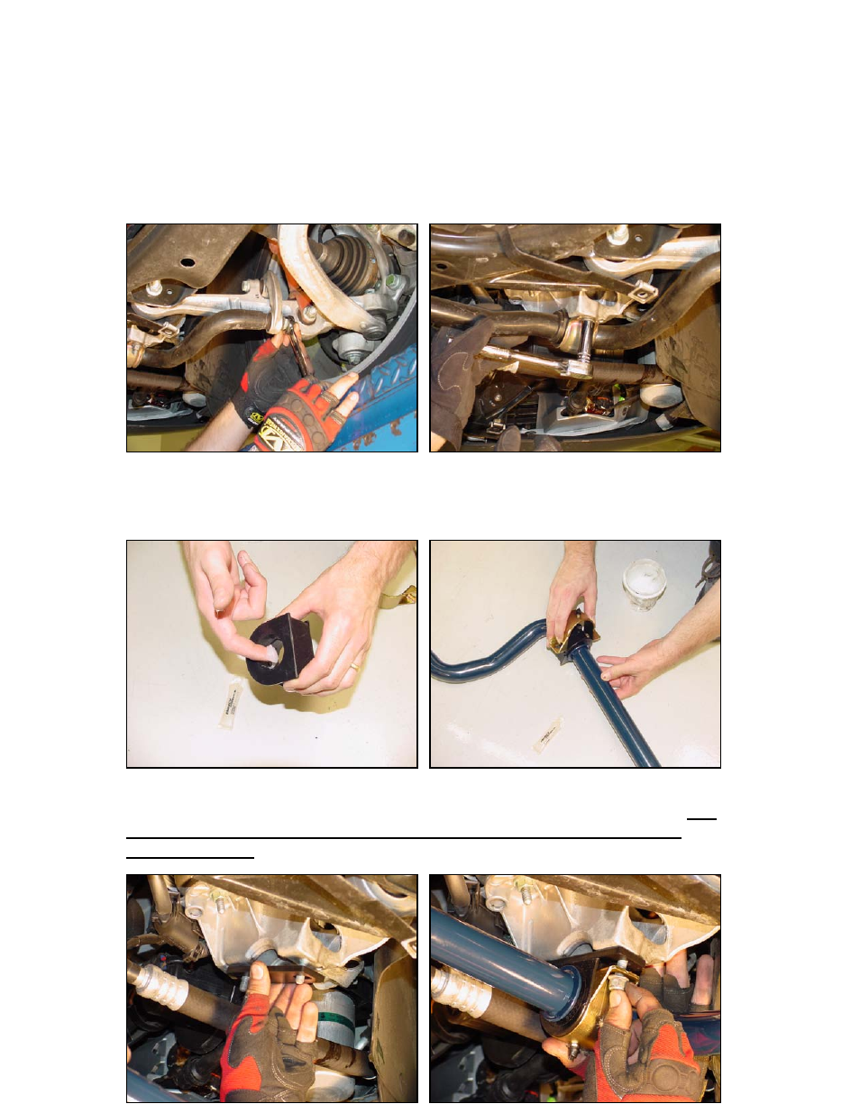 Hotchkis 22822 Audi A6 Sport Sway Bar Set Black User Manual | Page 5 / 9