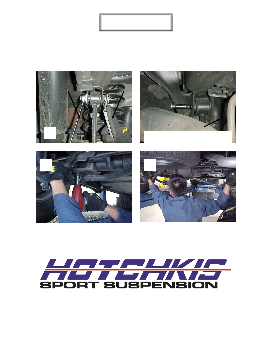 Hotchkis 2249 2000-2006 GM SUV Sport Sway Bars, Lowered User Manual | Page 3 / 8