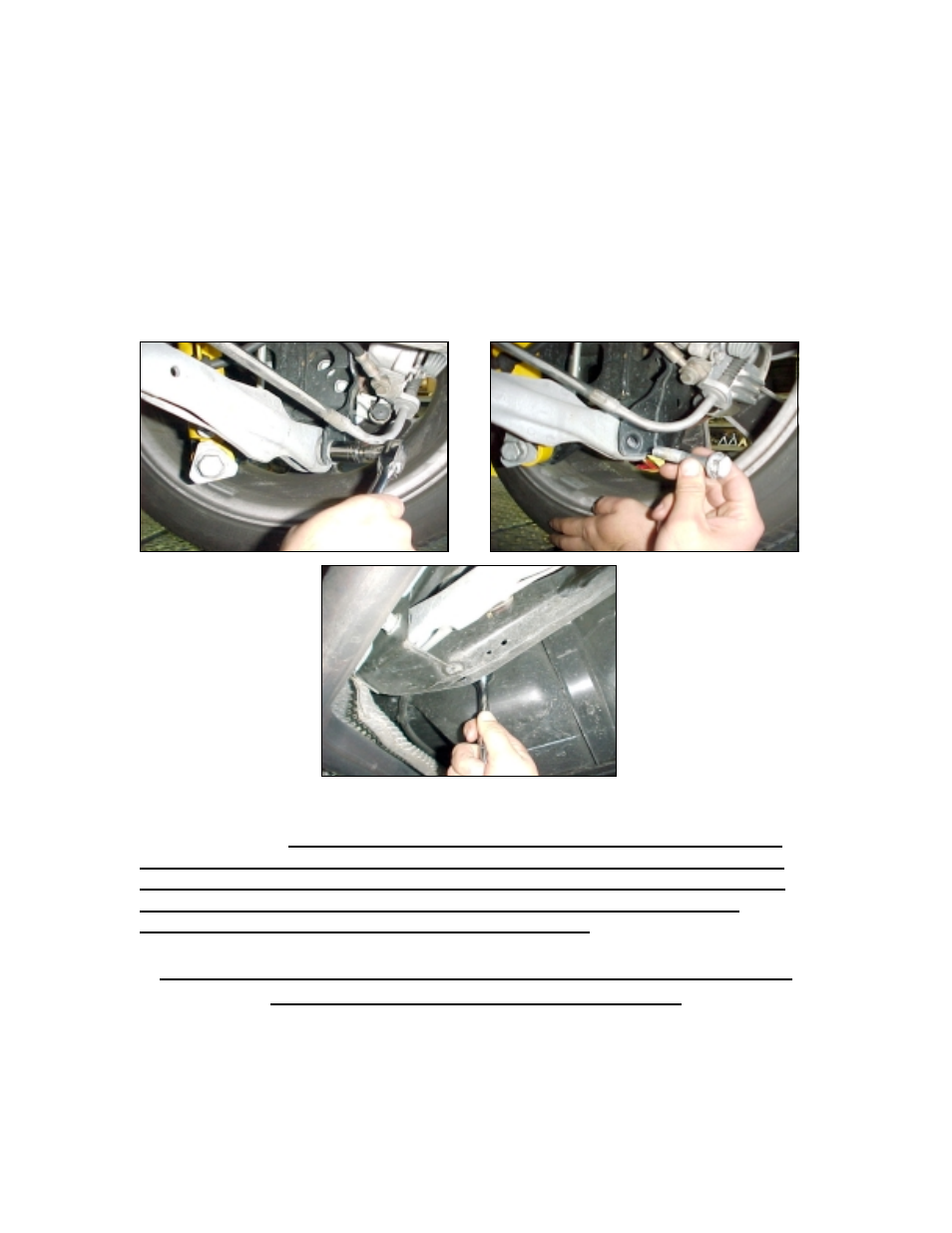 Installation instructions | Hotchkis 13810 Mini Cooper Competition Rear Camber Links User Manual | Page 2 / 4