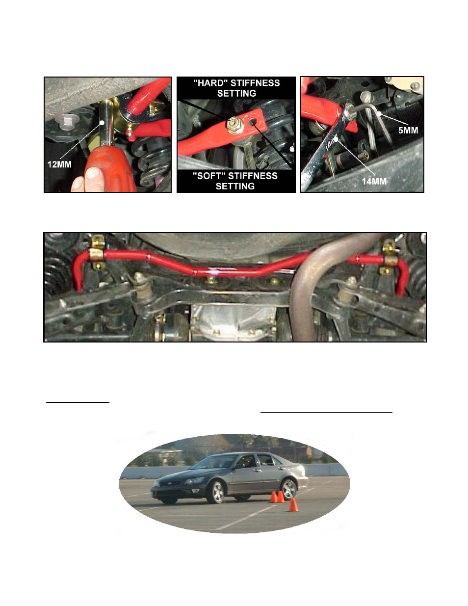 See next page for parts list, Important | Hotchkis 22410 Lexus IS300 Sport Sway Bars User Manual | Page 7 / 11