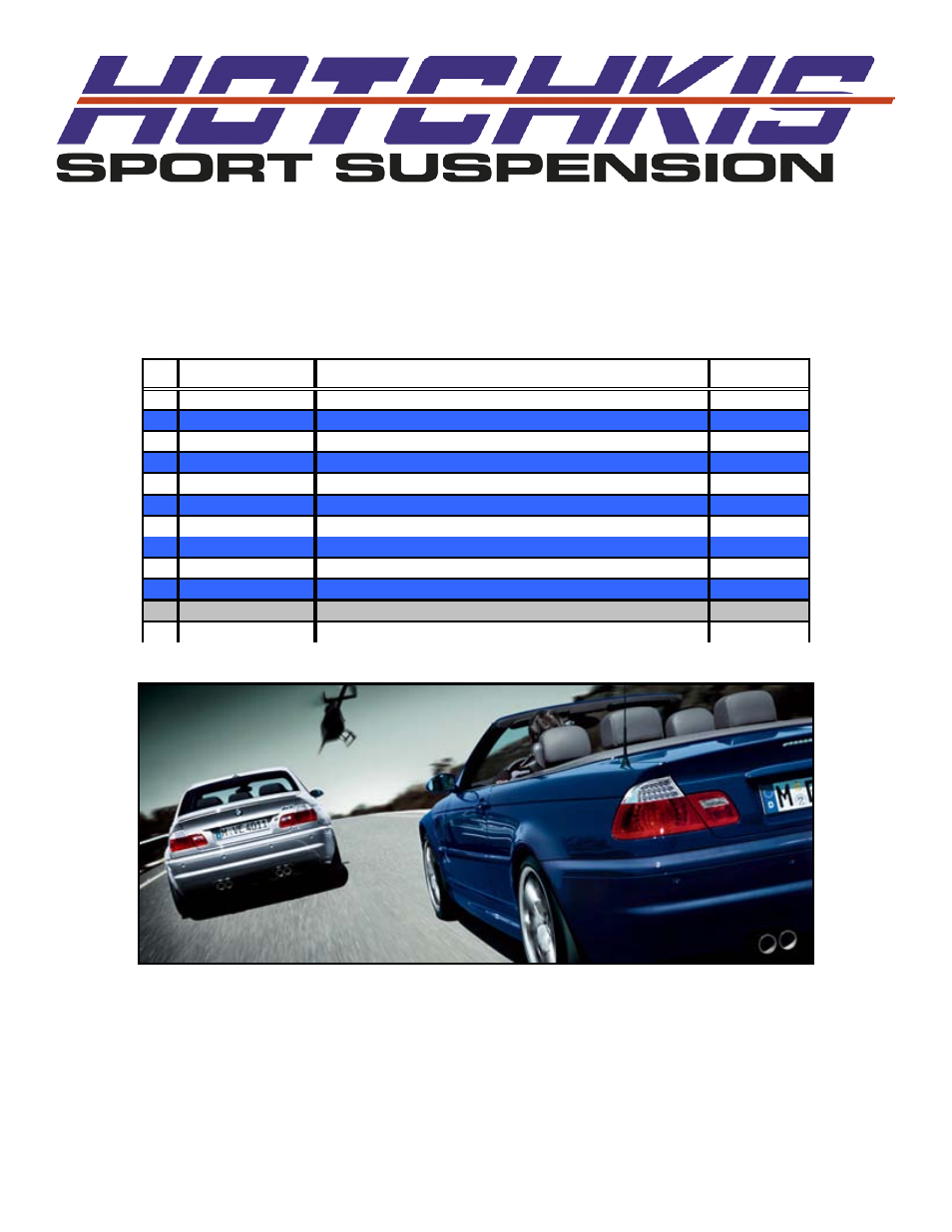 Bmw e46 m3 | Hotchkis 22826R BMW E46 M3 Sport Sway Bar, Rear User Manual | Page 11 / 13