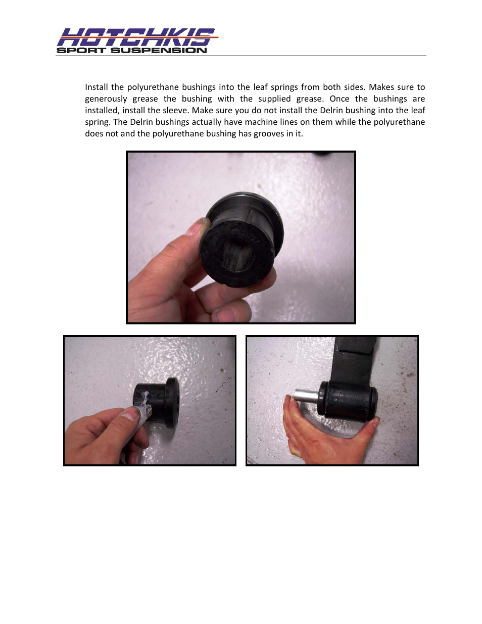 Install the rear leaf spring bushings | Hotchkis 21016 PIVOT BUSHING KIT 67-69 GM F-BODY User Manual | Page 9 / 15