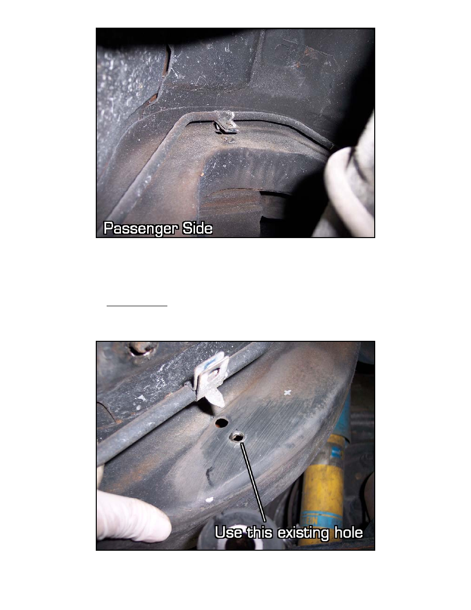 Install frame rail reinforcements | Hotchkis 2236F Sway Bars, Front, 70-81 GM F-Body, Sport User Manual | Page 10 / 21