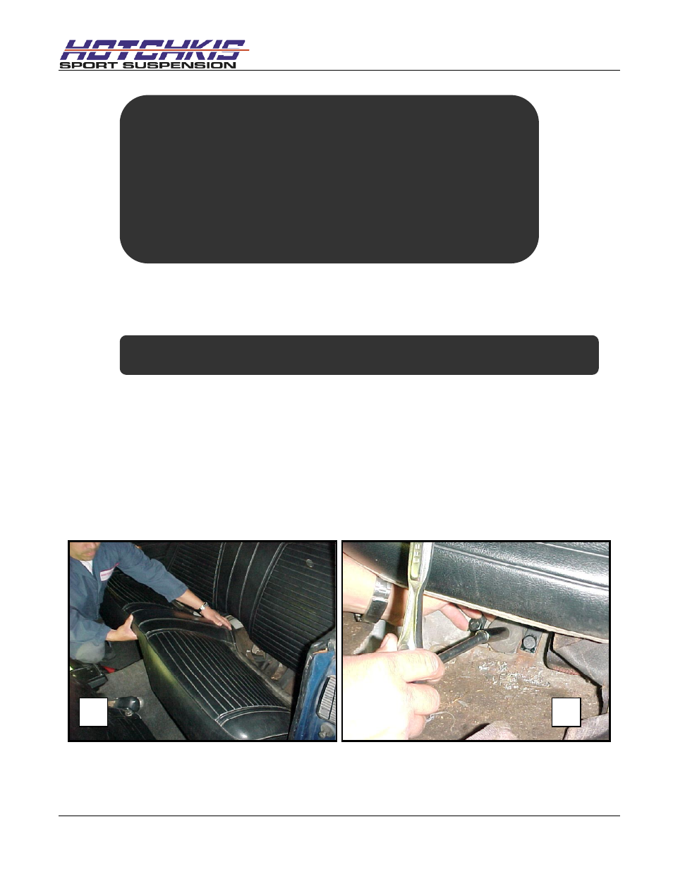 Hotchkis 2236RSPK Sway Bars, Rear, Mounting Upgrade, 70-81 GM F-Body User Manual | 11 pages