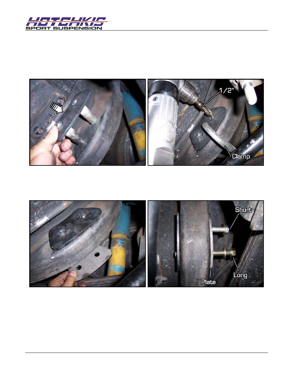 Hotchkis 2236RSPK Sway Bars, Rear, Mounting Upgrade, 70-81 GM F-Body User Manual | Page 5 / 11