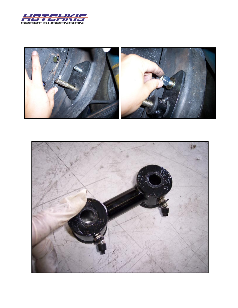 Hotchkis 2236RSPK Sway Bars, Rear, Mounting Upgrade, 70-81 GM F-Body User Manual | Page 6 / 11