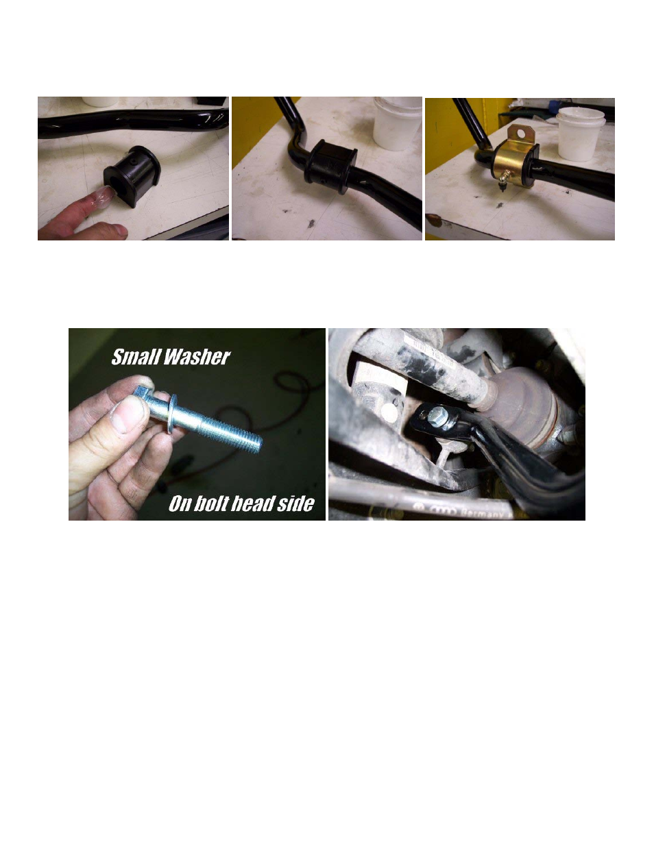 Hotchkis 22827 Audi RS6 Sport Sway Bar Set User Manual | Page 5 / 11
