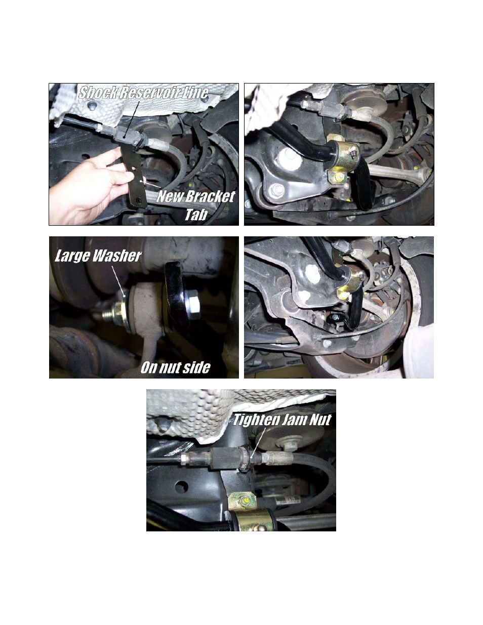 You’re done with the rear, now the front | Hotchkis 22827 Audi RS6 Sport Sway Bar Set User Manual | Page 6 / 11