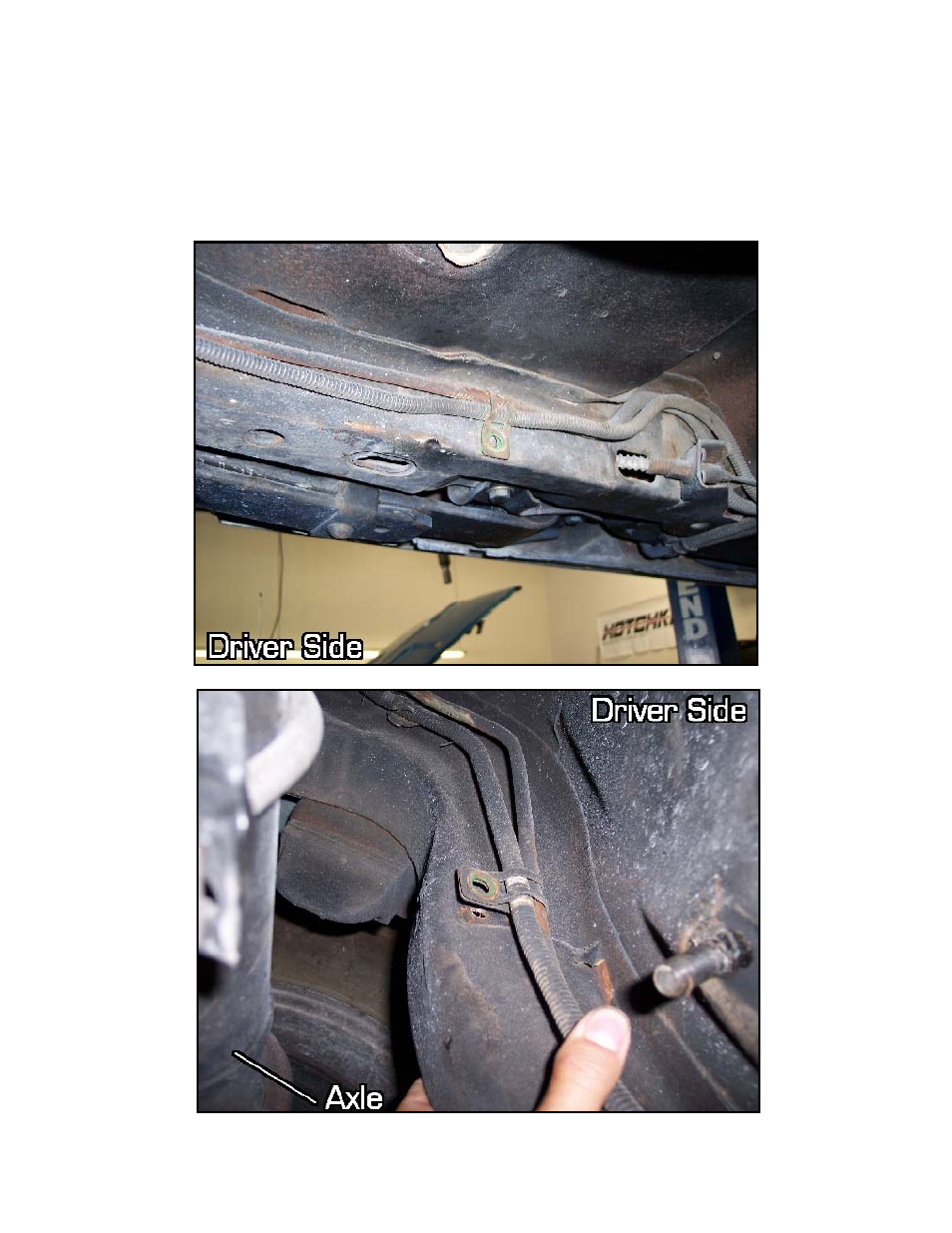 Undo frame rail lines | Hotchkis 80016 TVS System, Stage 1, 70-81 Camaro, 70-73 Firebird GM F-Body, Big Block, 2" Drop User Manual | Page 8 / 26