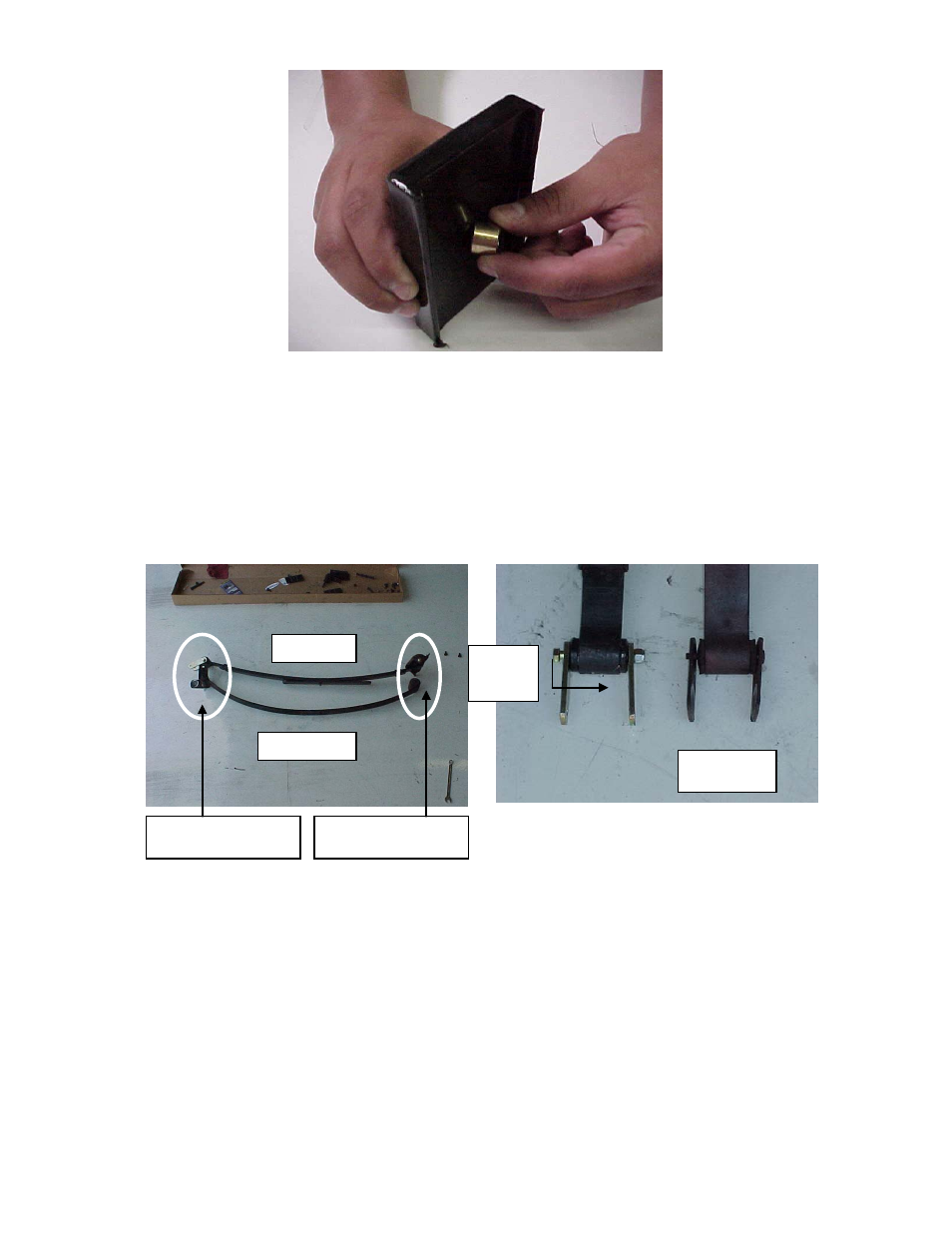 Rear shackle front hanger | Hotchkis 80013 1968 - 1974 Nova TVS System Small Block User Manual | Page 12 / 16