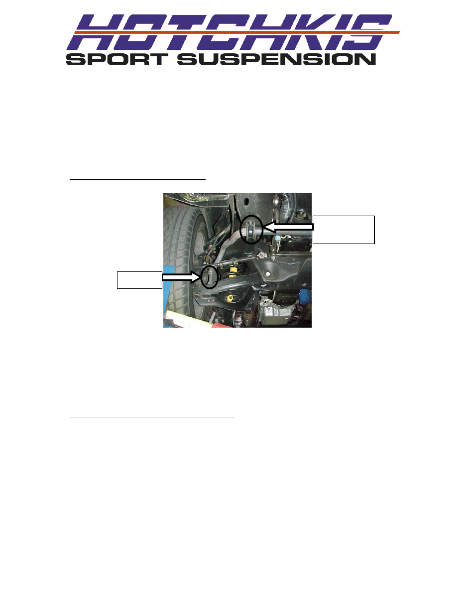 Hotchkis 2231 1999-2005 GM 1500 4x4 Pick Up Sport Sway Bars, Lowered User Manual | 7 pages