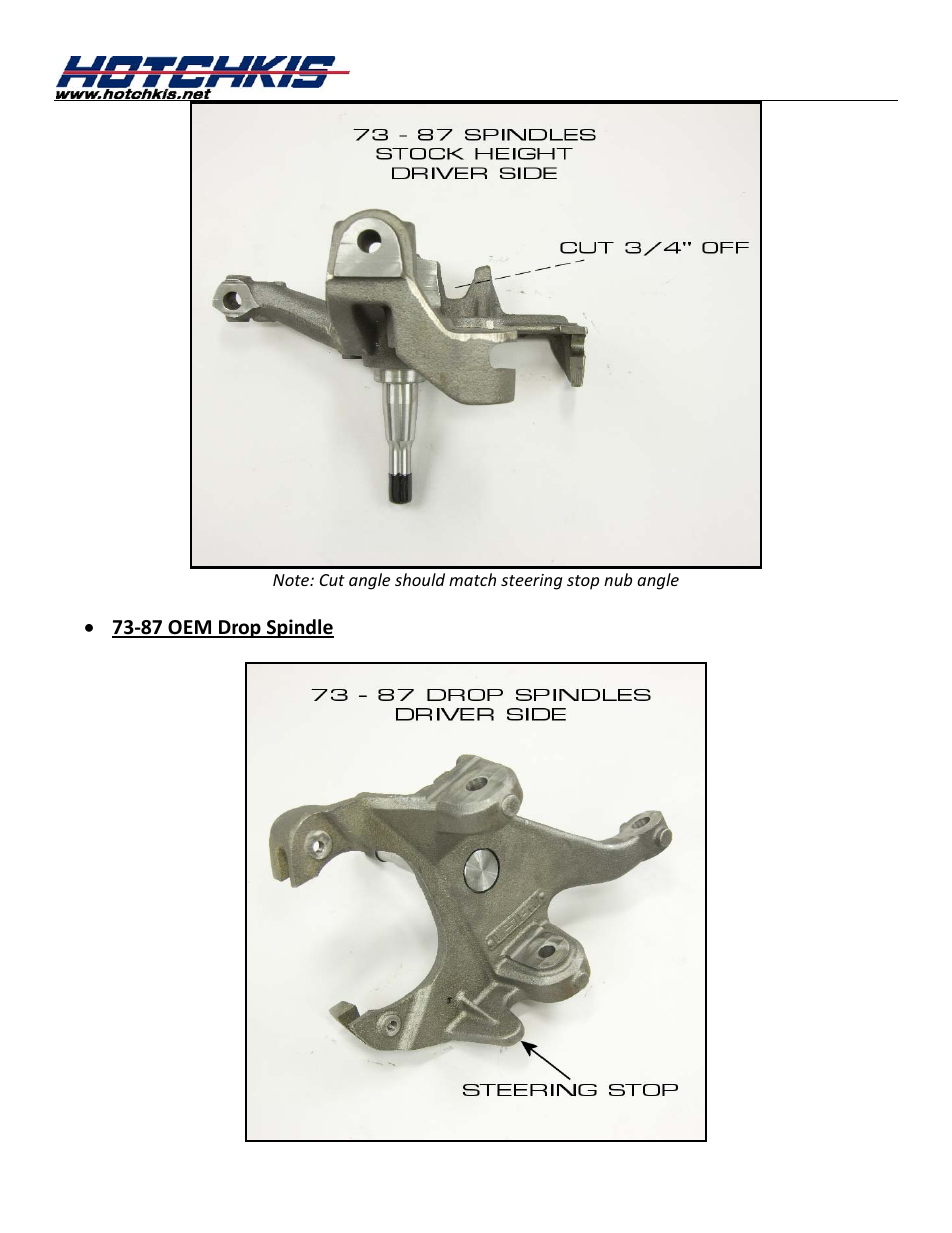 Hotchkis 80390 TVS System, Stage 1, 67-72 C-10 Small Block, 4'-6' Drop, 2WD User Manual | Page 2 / 100