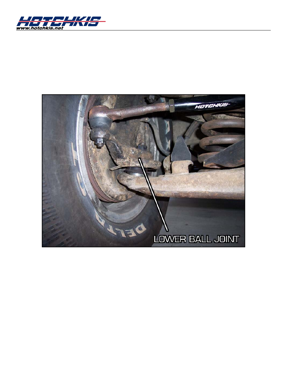 Remove wheels, Remove cotter pins, Loosen lower ball joint castle nut | Disengage ball joint taper | Hotchkis 80390 TVS System, Stage 1, 67-72 C-10 Small Block, 4'-6' Drop, 2WD User Manual | Page 50 / 100