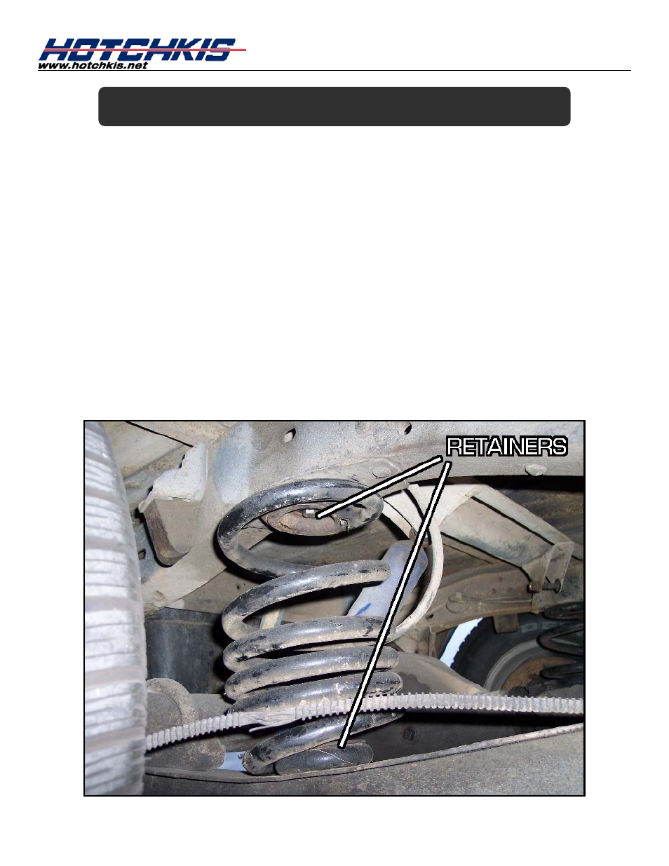 Installation of rear coils, Raising car, Disconnect rear shocks | Remove rear spring | Hotchkis 80390 TVS System, Stage 1, 67-72 C-10 Small Block, 4'-6' Drop, 2WD User Manual | Page 53 / 100