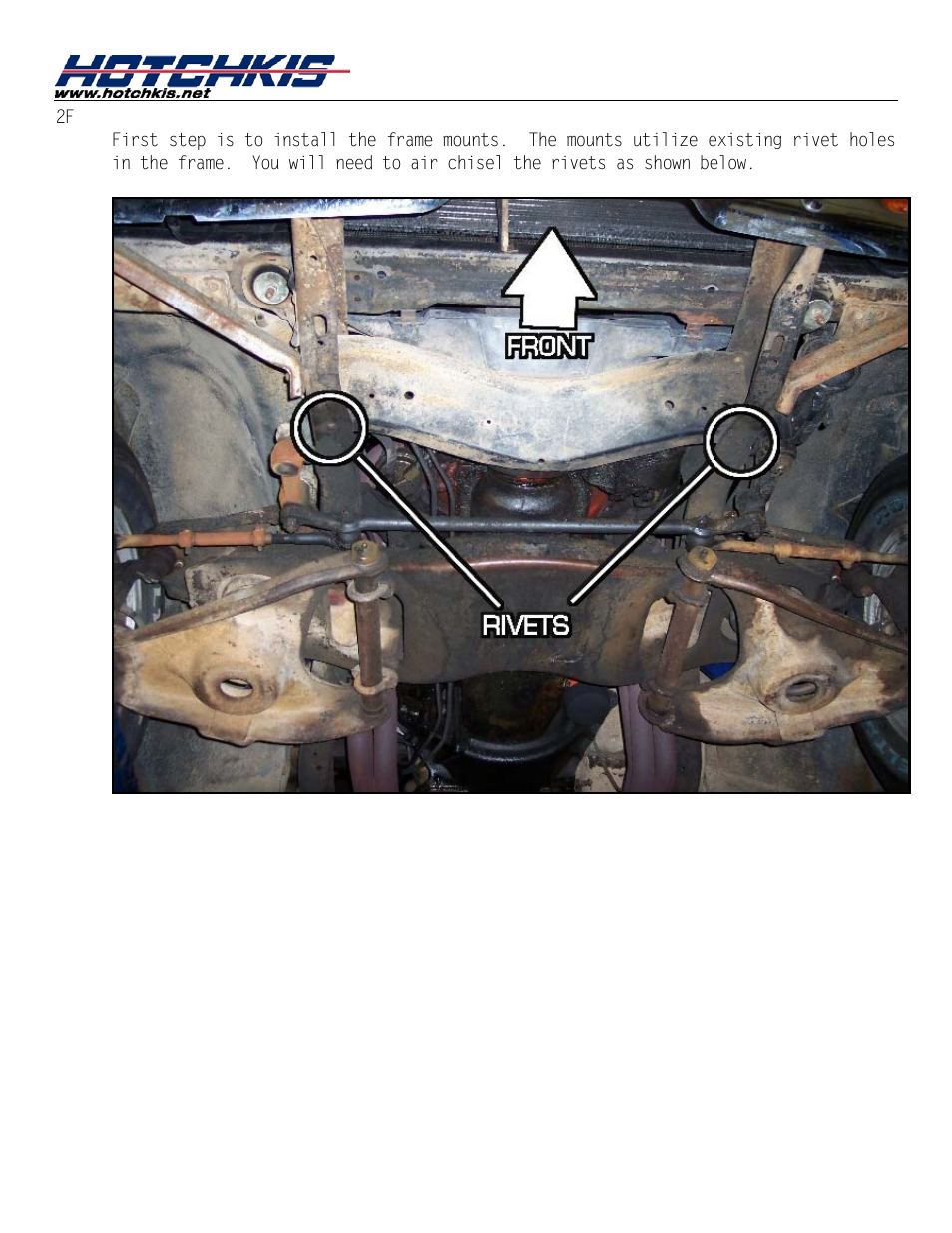Install frame mounts | Hotchkis 80390 TVS System, Stage 1, 67-72 C-10 Small Block, 4'-6' Drop, 2WD User Manual | Page 59 / 100