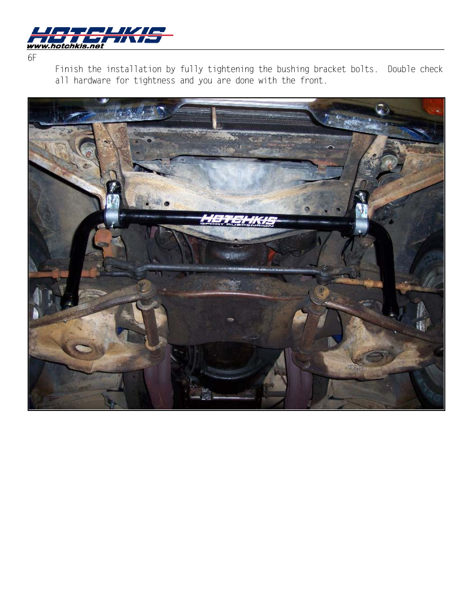 Finish up | Hotchkis 80390 TVS System, Stage 1, 67-72 C-10 Small Block, 4'-6' Drop, 2WD User Manual | Page 68 / 100