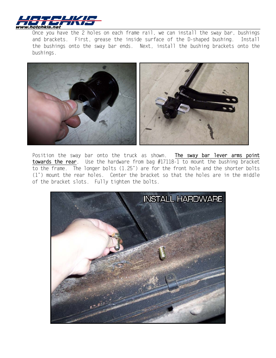 Hotchkis 80390 TVS System, Stage 1, 67-72 C-10 Small Block, 4'-6' Drop, 2WD User Manual | Page 73 / 100