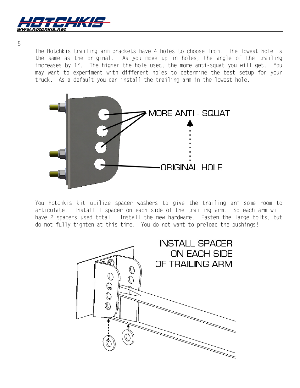 Reinstall the trailing arms | Hotchkis 80390 TVS System, Stage 1, 67-72 C-10 Small Block, 4'-6' Drop, 2WD User Manual | Page 87 / 100
