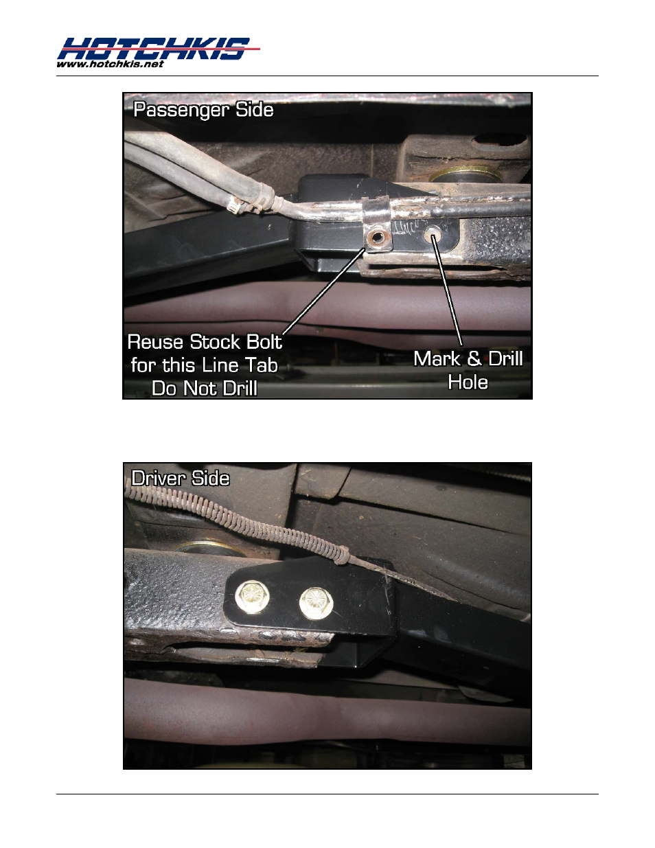 Hotchkis 4013 Chassis, Subframe Connector, Set, 74-81 Camaro-Firebird F-Body User Manual | Page 8 / 12