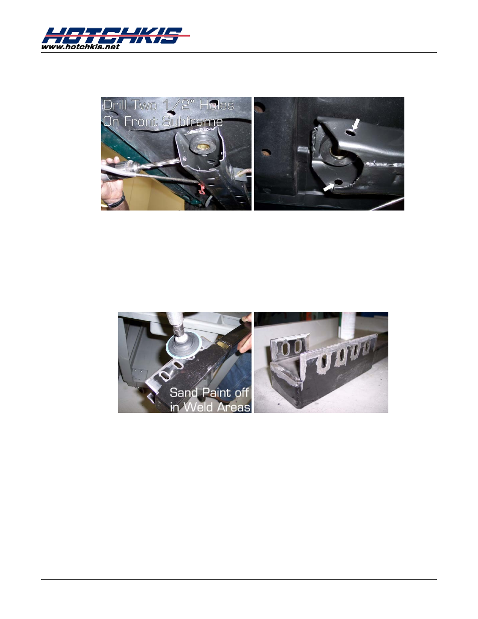 Hotchkis 4007 Chassis, Subframe Connector Set, Coupe, 67-69 Camaro-Firebird F-Body User Manual | Page 7 / 14