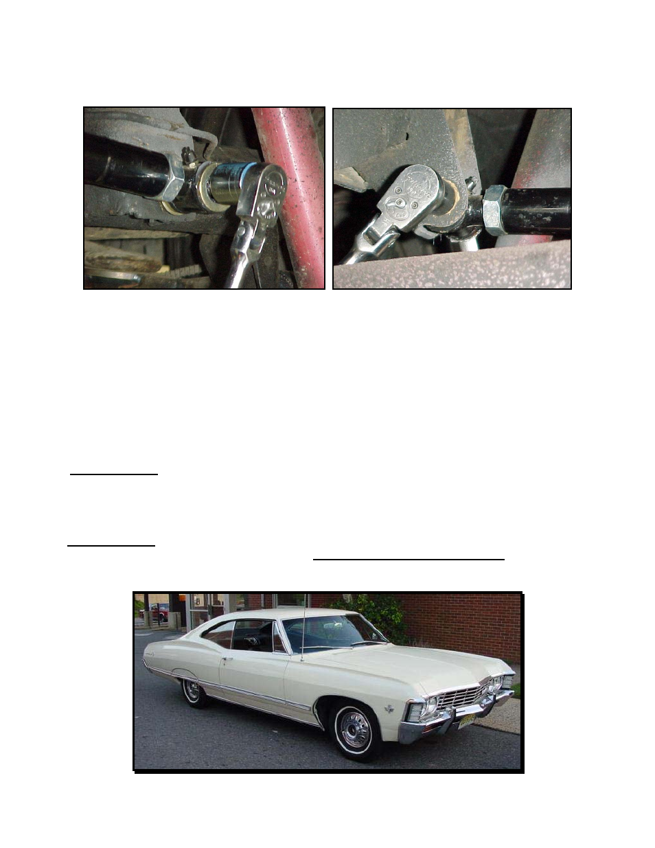 See next page for parts list, Important | Hotchkis 1822 Rear Suspension Package, Adjustable, Dual Upper, 67-70 GM B Body User Manual | Page 19 / 24