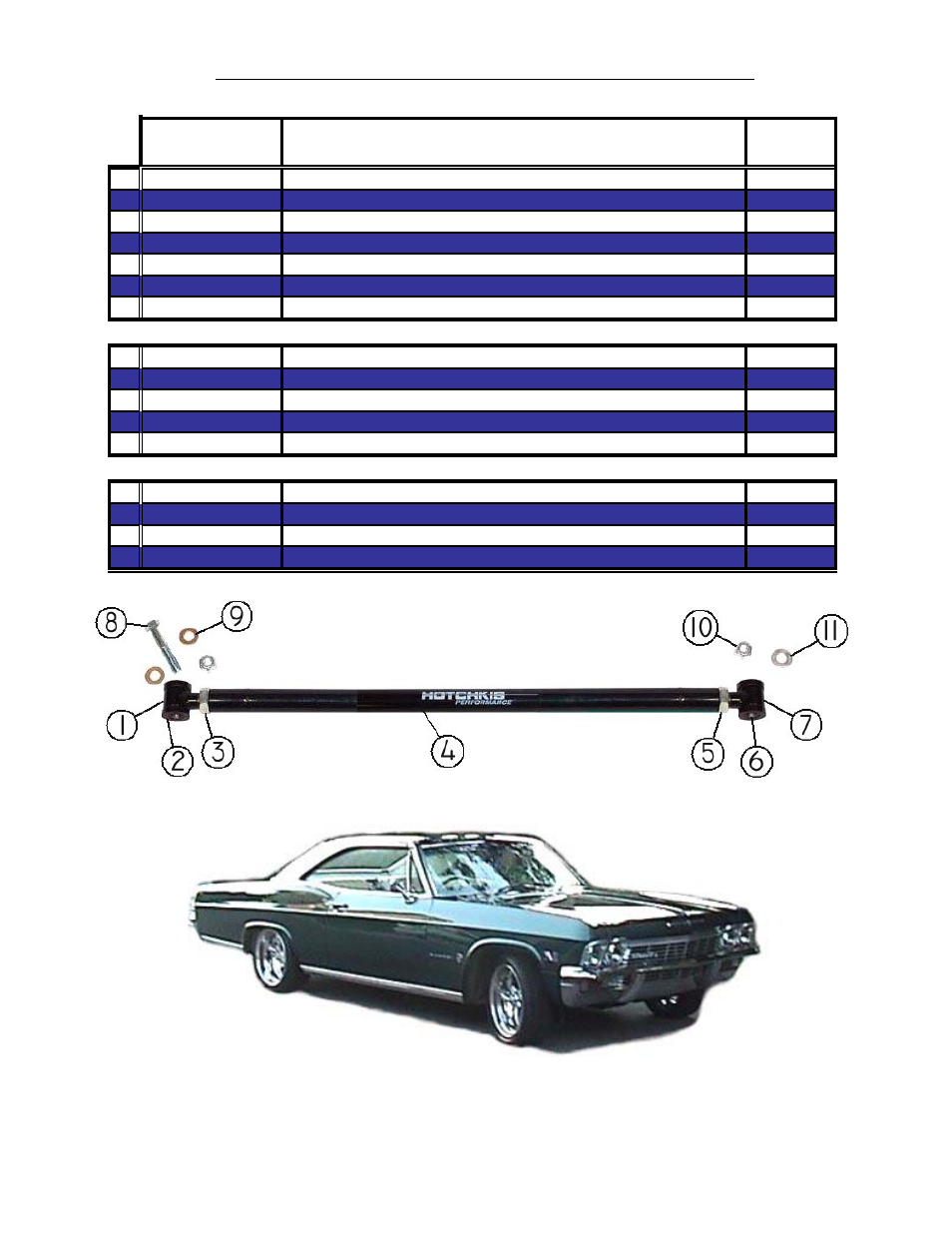 P/n 1514 | Hotchkis 1822 Rear Suspension Package, Adjustable, Dual Upper, 67-70 GM B Body User Manual | Page 20 / 24