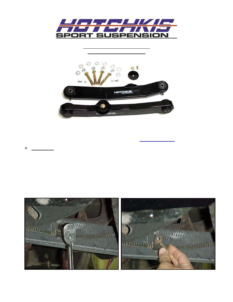 Hotchkis 1822 Rear Suspension Package, Adjustable, Dual Upper, 67-70 GM B Body User Manual | Page 9 / 24