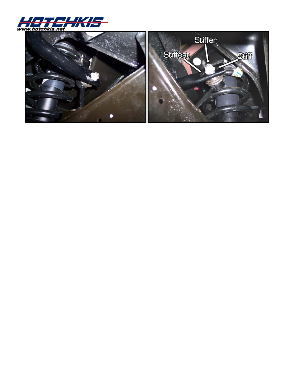 Hotchkis 22109 Sway Bars, Set, 10-11 Camaro, Sport User Manual | Page 9 / 11