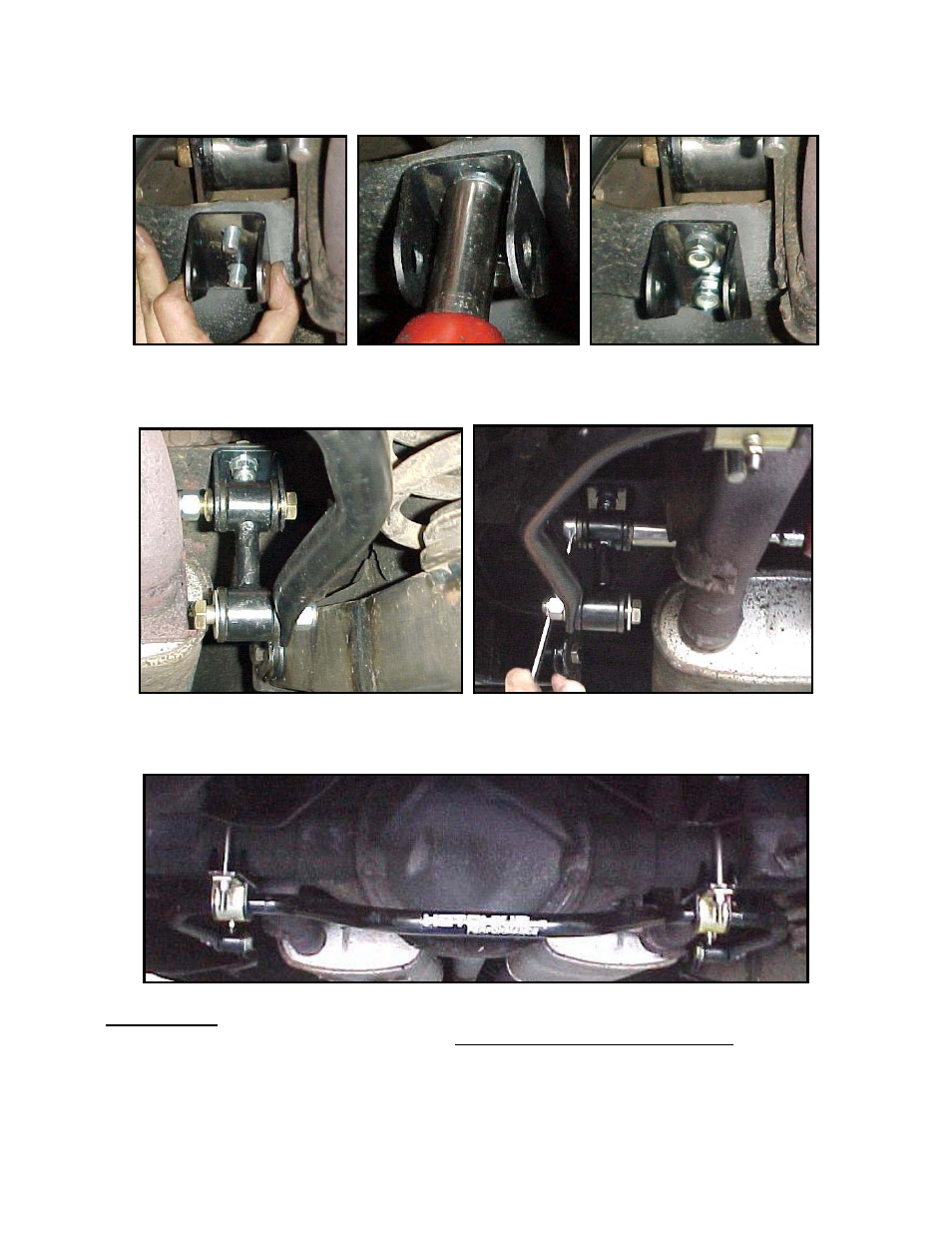 See next page for parts list | Hotchkis 2273 Sway Bars, Set, 67-70 GM B-Body, Sport User Manual | Page 10 / 15
