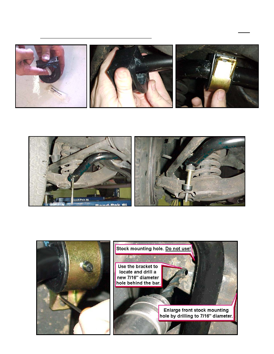 Hotchkis 2273 Sway Bars, Set, 67-70 GM B-Body, Sport User Manual | Page 5 / 15
