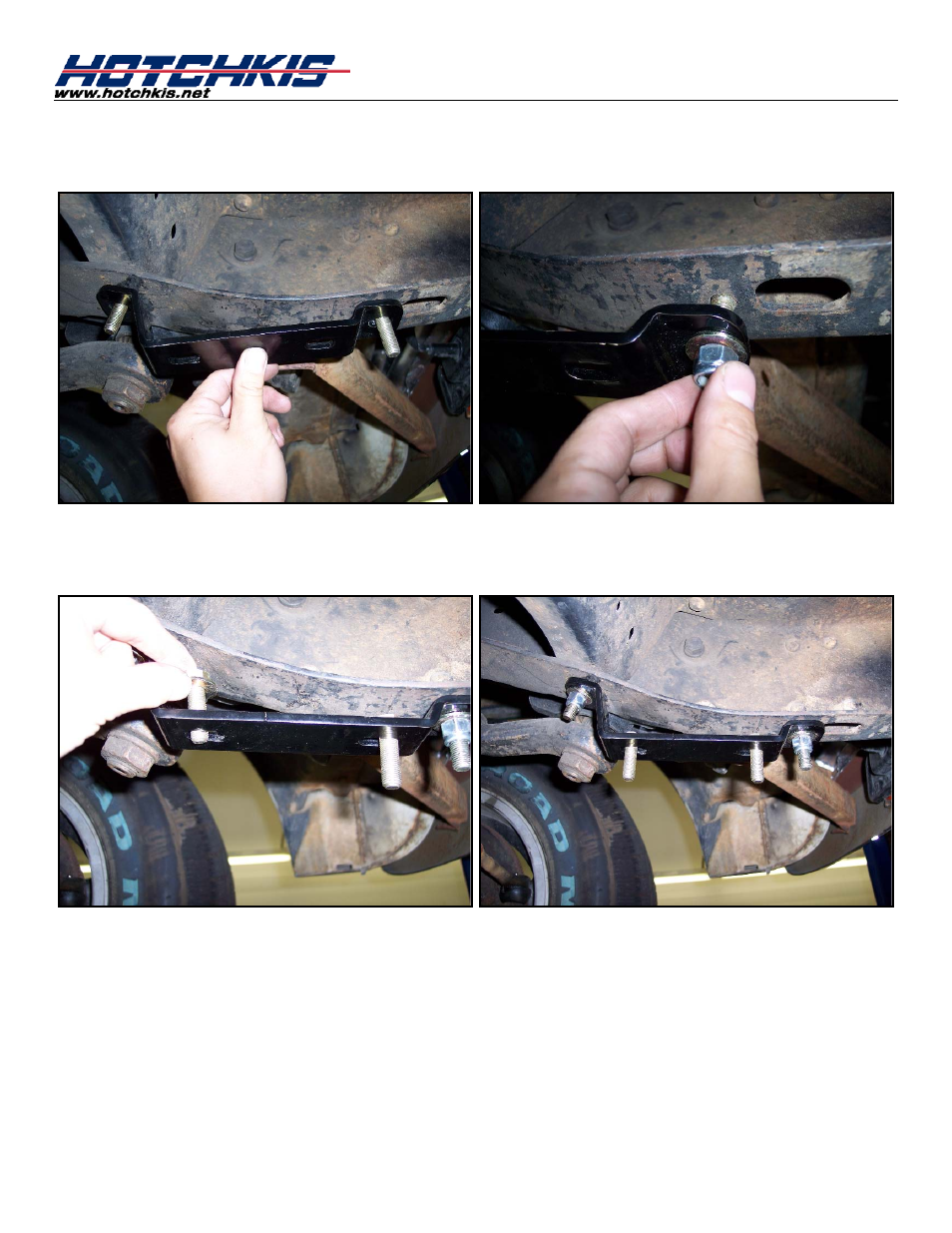 Hotchkis 22108 Sway Bars, Front, 63-72 C-10, Sport User Manual | Page 4 / 18