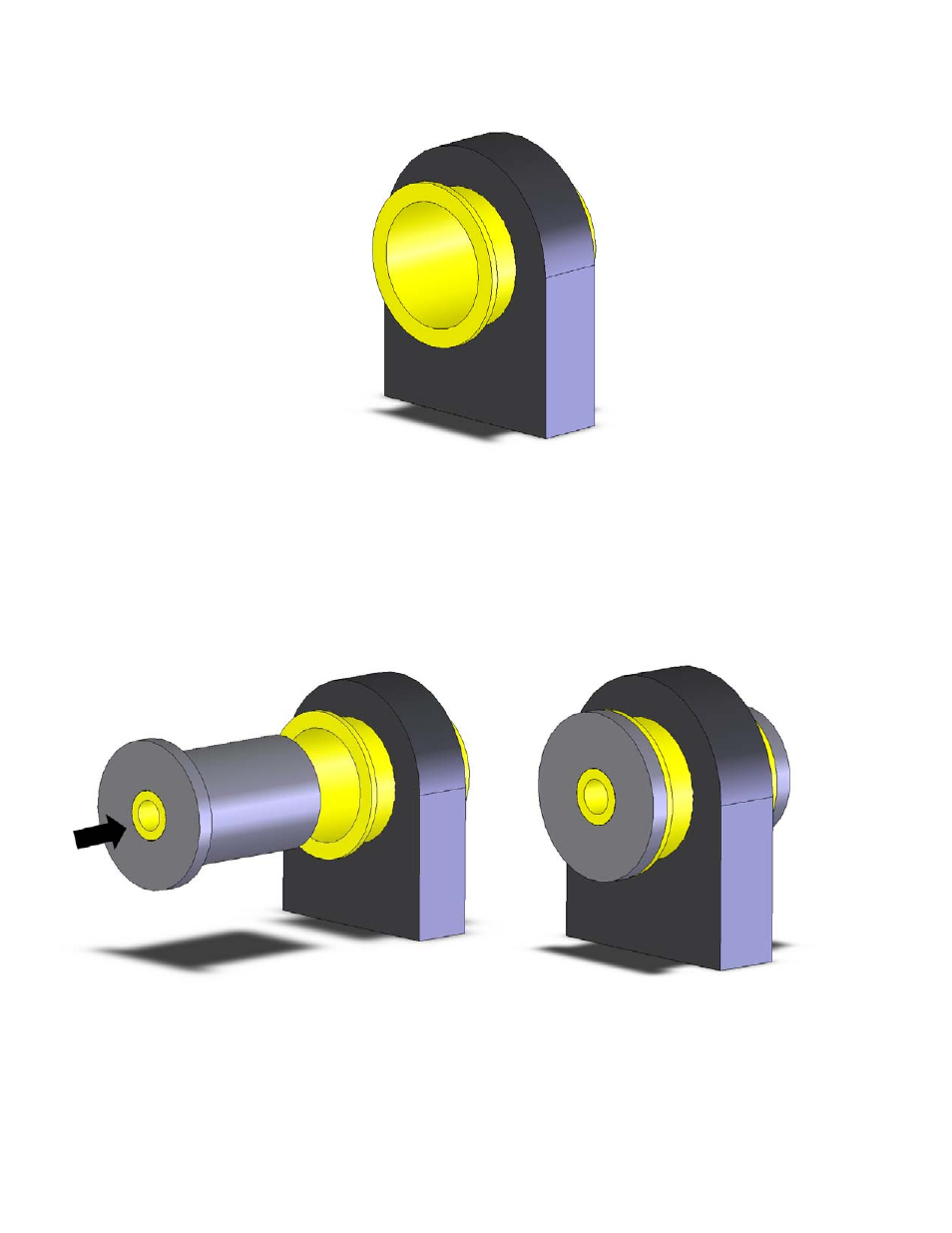 Installing new upper trailing arms | Hotchkis 1204AA 79-2004 Mustang Dbl Adjustable Upper Trailing Arm User Manual | Page 4 / 11