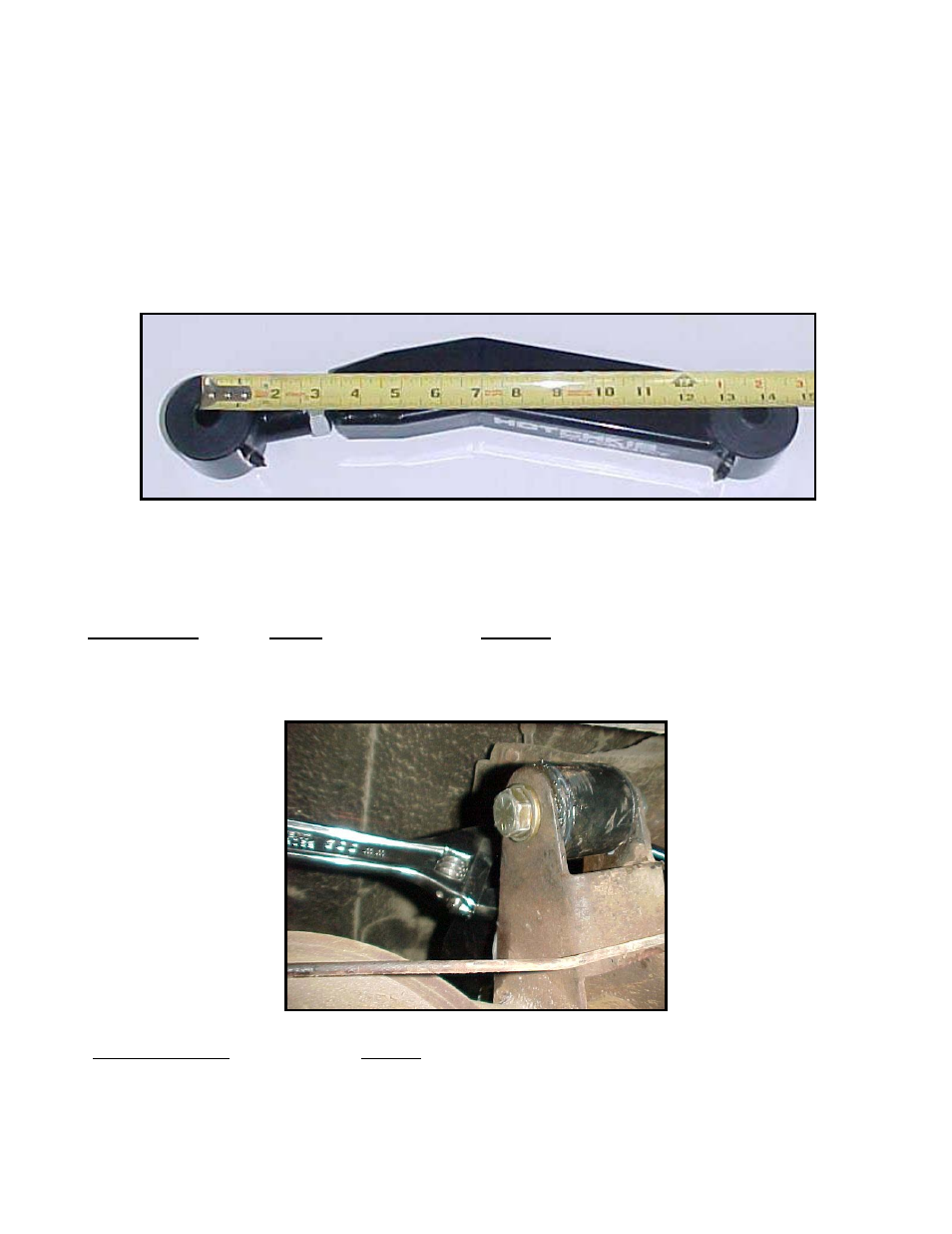 Important | Hotchkis 1820 Rear Suspension Package, Adjustable, Single Upper, 59-64 GM B Body User Manual | Page 3 / 23