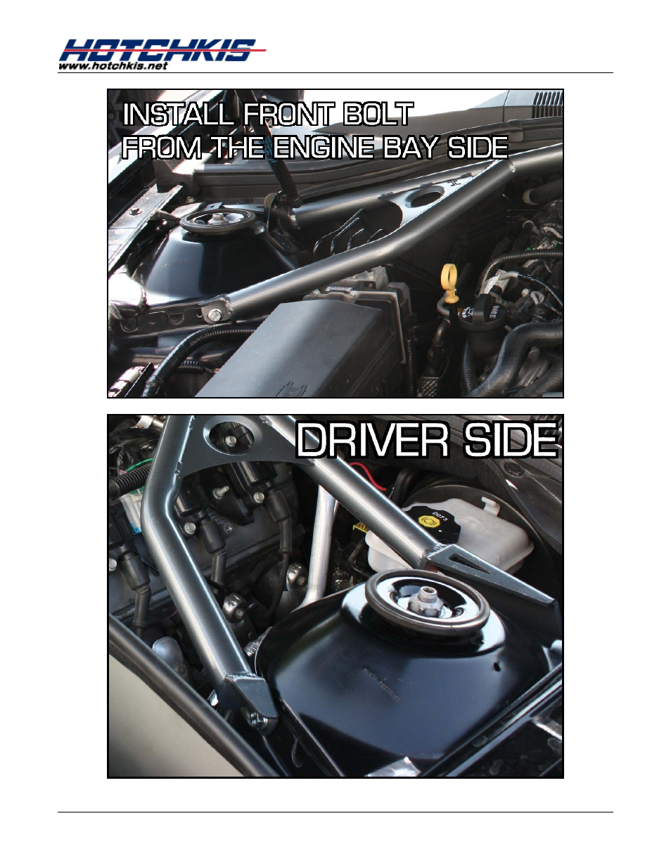 Hotchkis 20109 Chassis, Max Strut Tower Brace, 10-11 Camaro User Manual | Page 10 / 11
