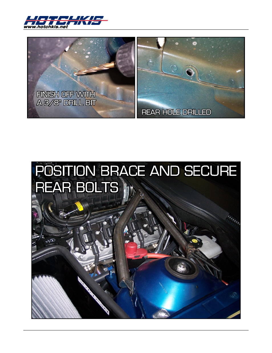 Hotchkis 20109 Chassis, Max Strut Tower Brace, 10-11 Camaro User Manual | Page 7 / 11