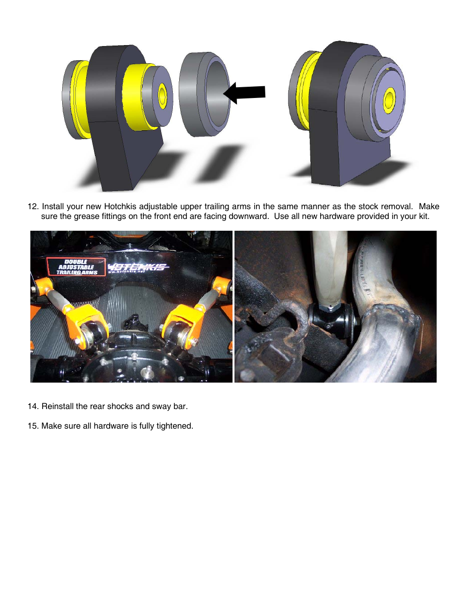Setting pinion angle | Hotchkis 80001 TVS System, Sport, 64-66, GM A-Body, Big Block User Manual | Page 10 / 40