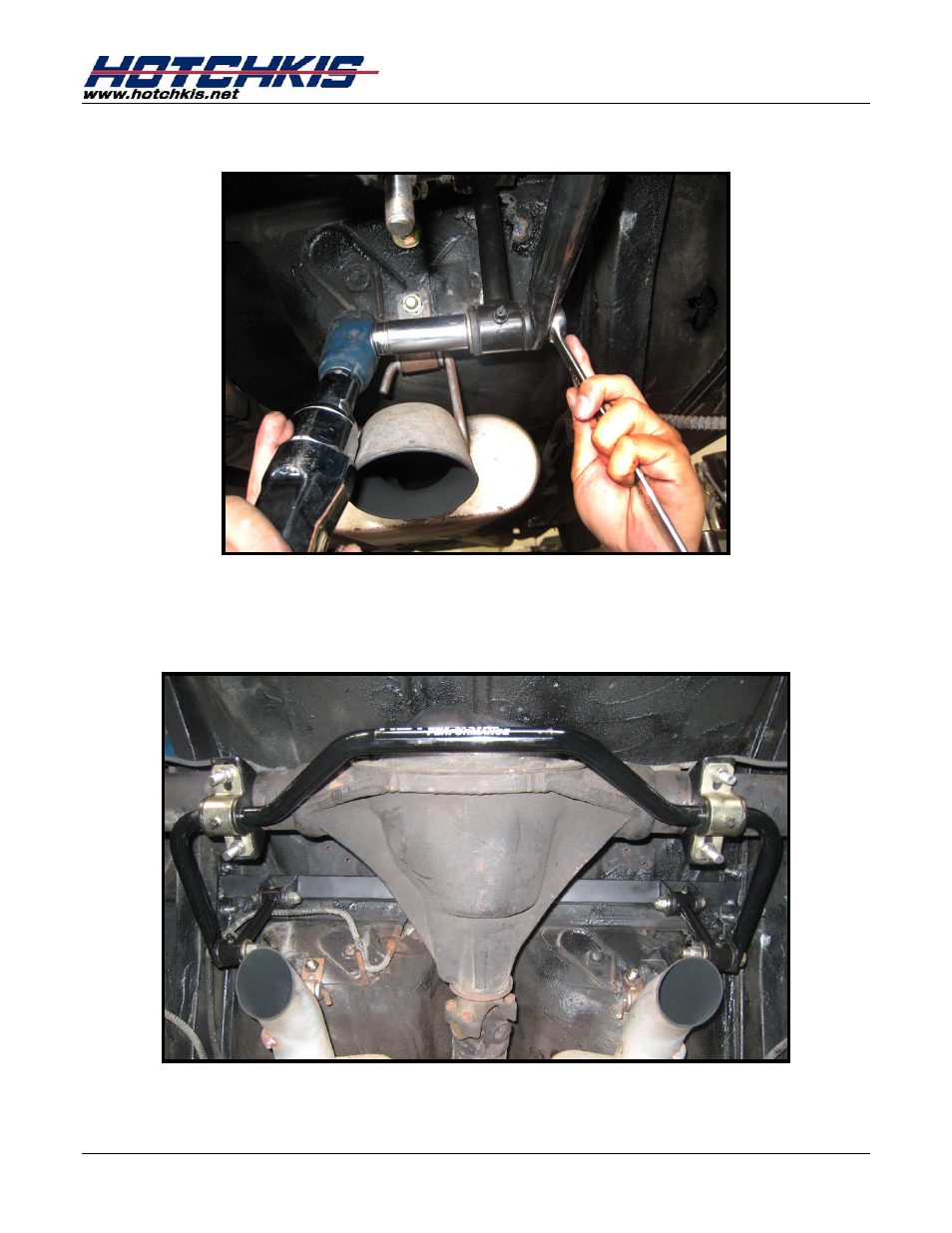 Double check all hardware | Hotchkis 2207RC Sway Bars, Rear, 67-69 Camaro-Firebird GM F-Body, Sport User Manual | Page 12 / 12