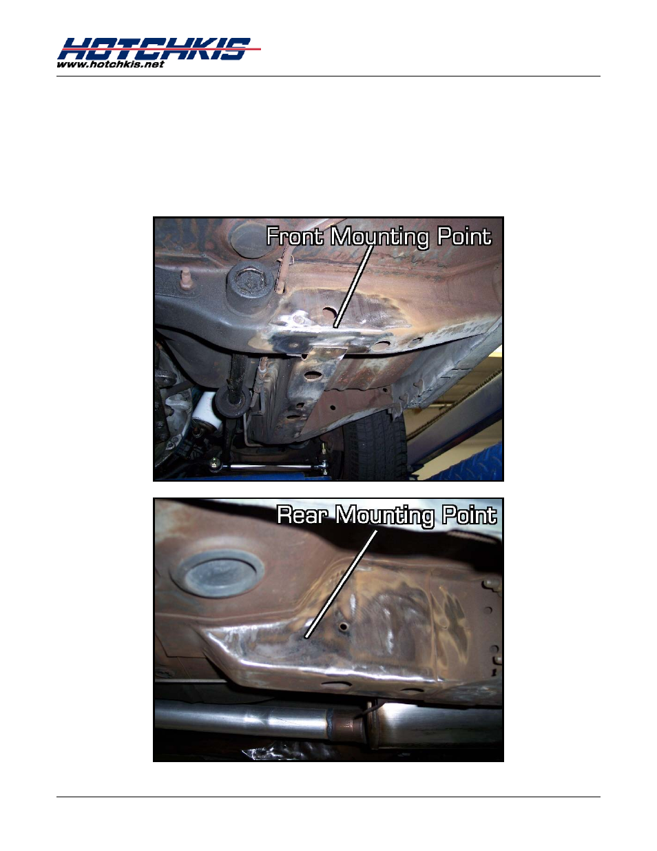 Hotchkis 4015 111" Wheelbase Dodge, Plymouth A-Body Sub Frame Connectors User Manual | Page 4 / 14