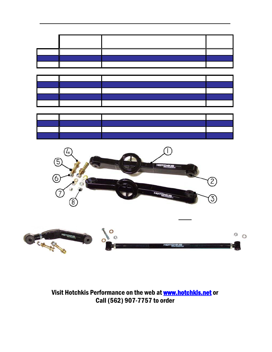 Hotchkis 1813 Rear Suspension Package, Adjustable, Dual Upper, 59-64 GM B Body User Manual | Page 13 / 23