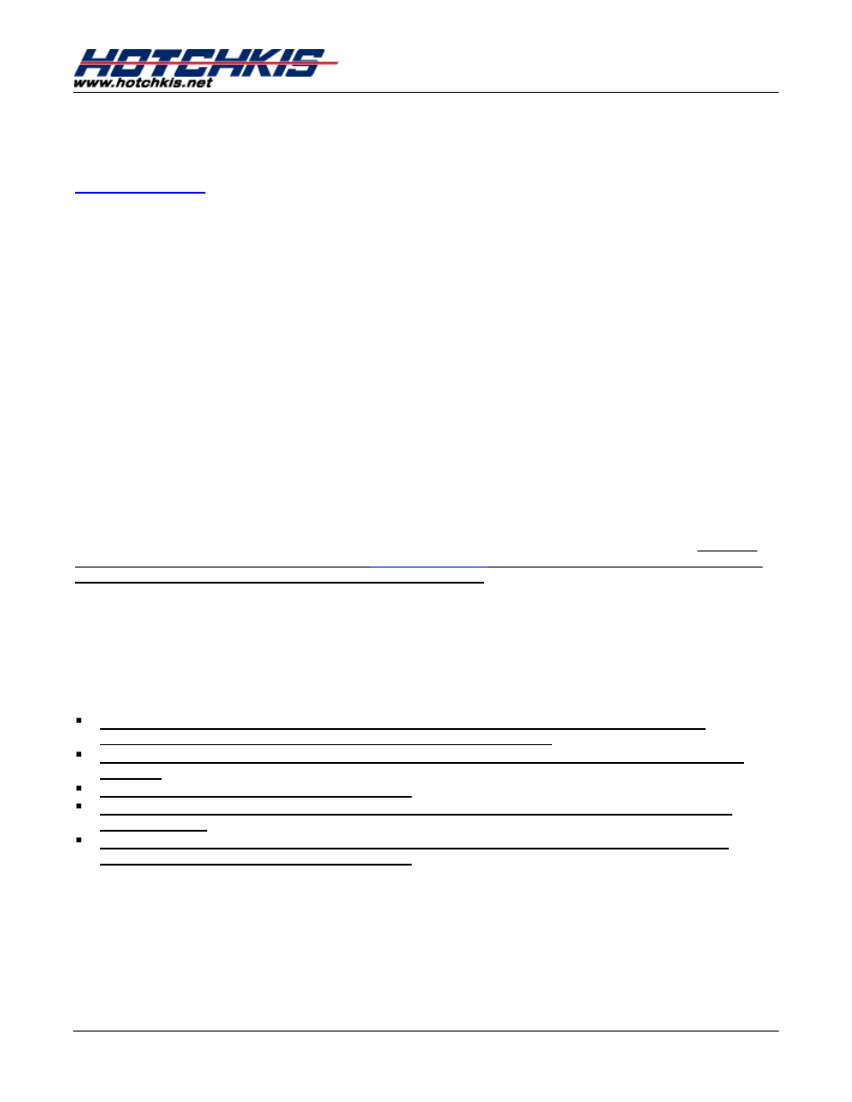 Uinstalled in any vehicle that has been modified, Hotchkis performance llc, Return policy & limited warranty | Hotchkis 80114 1973-1976 Dodge A-Body TVS System User Manual | Page 7 / 44