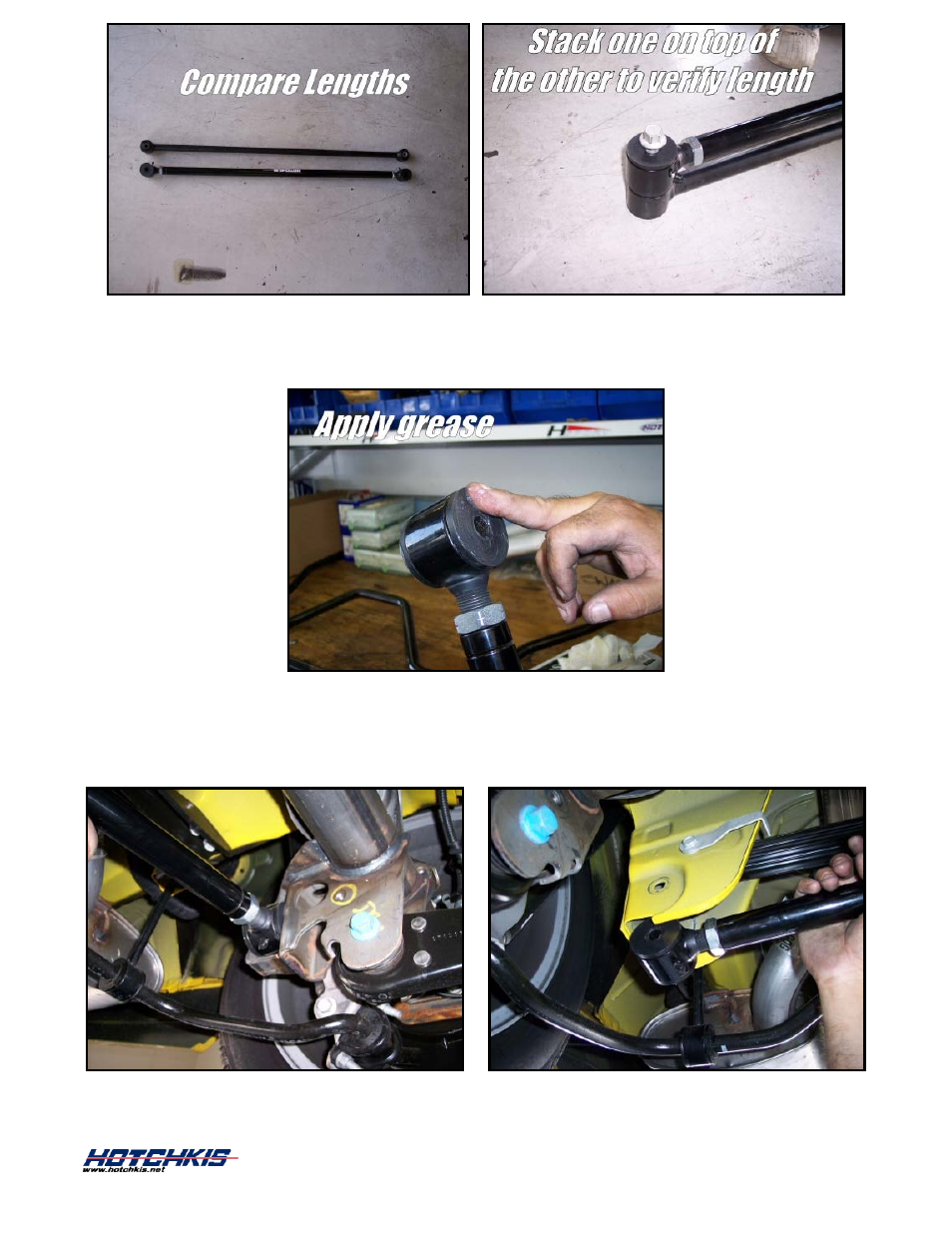 Hotchkis 15102 2005-2013 Mustang Dbl Adjustable Panhard Rod User Manual | Page 3 / 7