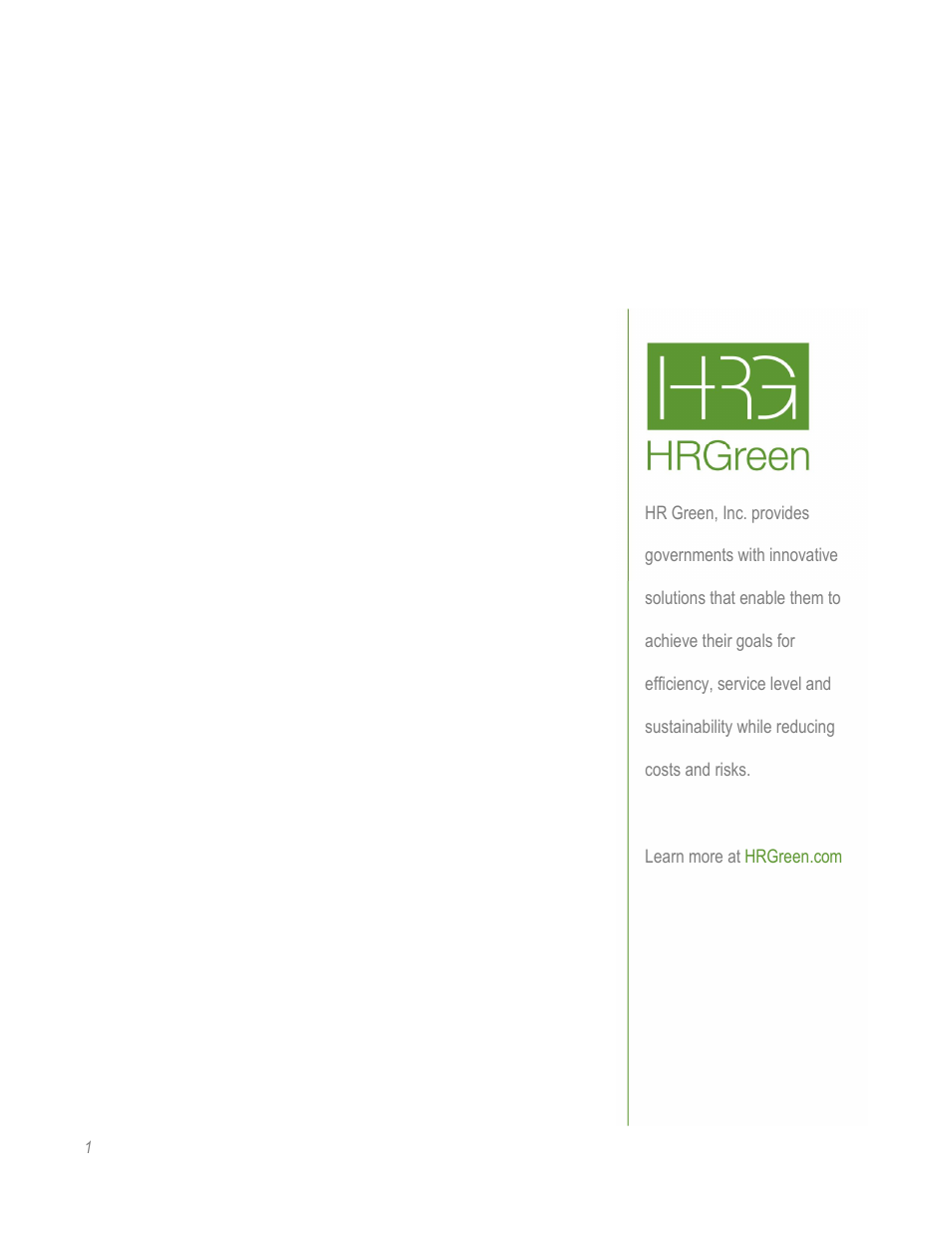 HR Green Rate Fee Survey Report User Manual | Page 2 / 69
