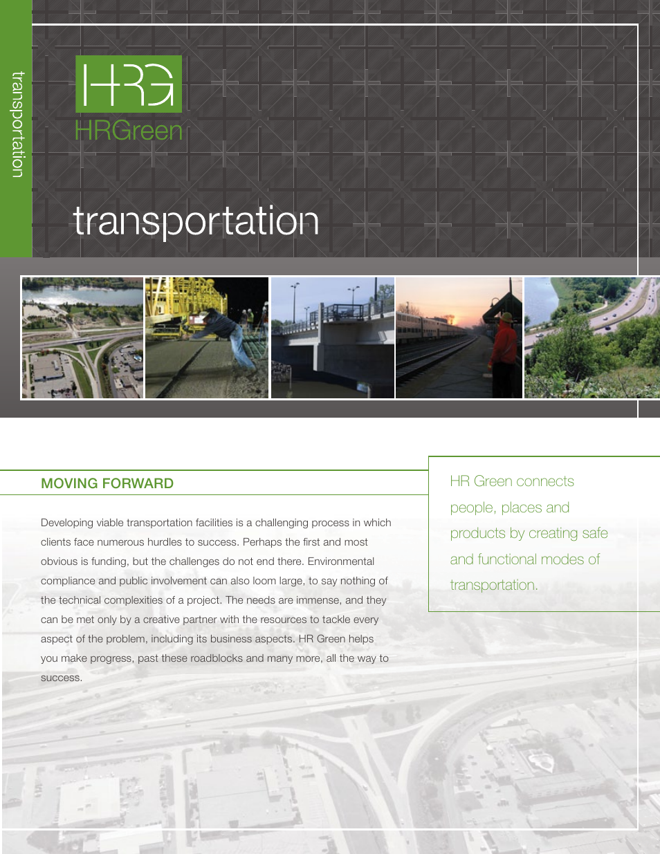 HR Green Transportation Brochure User Manual | 4 pages