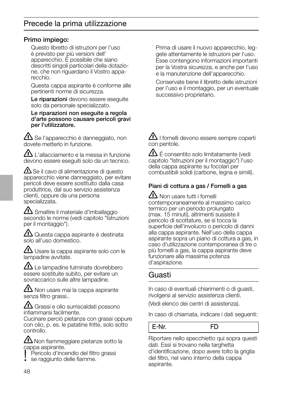Siemens LC 46492 User Manual | Page 48 / 80