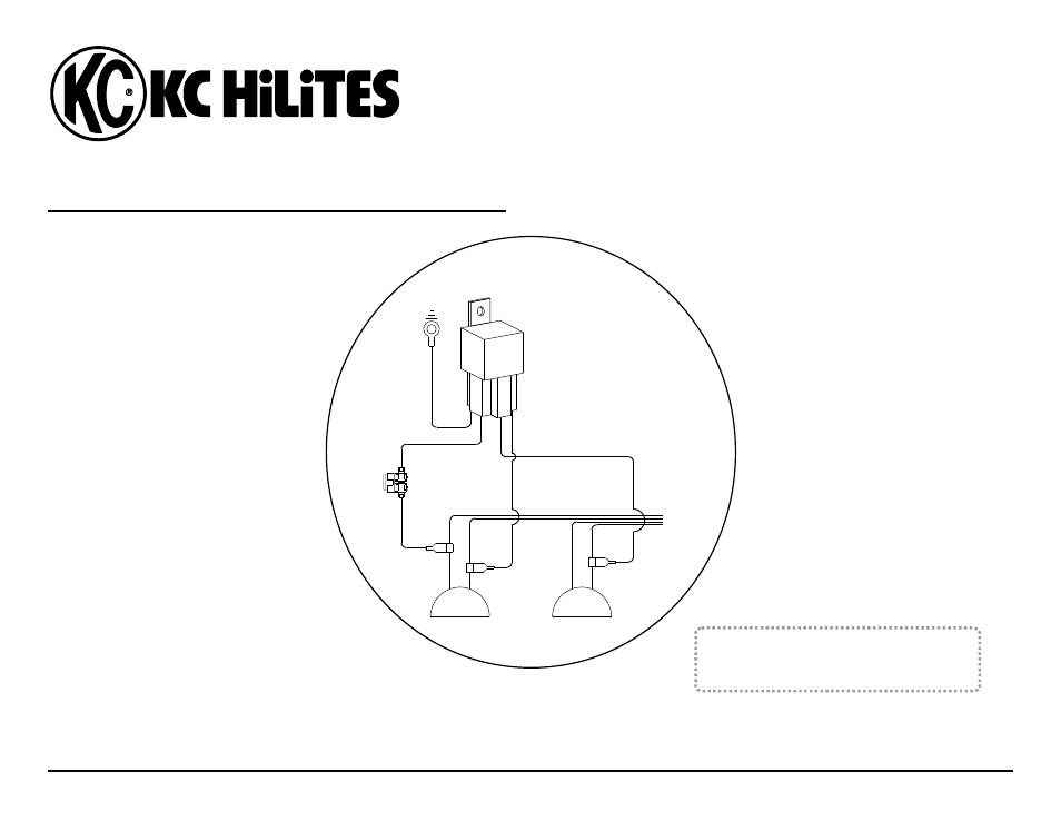 KC HiLiTES KC #6313 QUAD BEAM Installation User Manual | 1 page