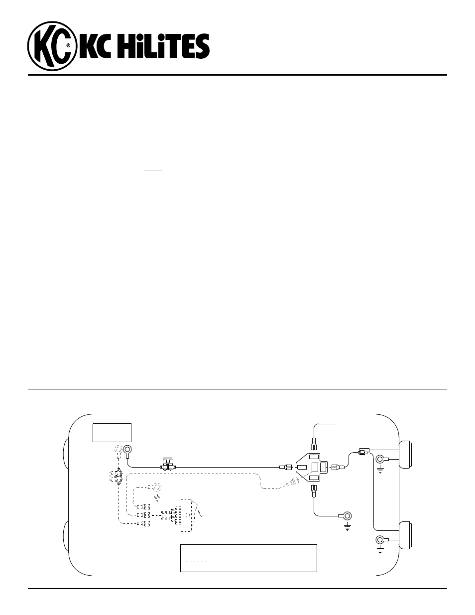 KC HiLiTES KC #517 Auxiliary Backup_Flood Kit Installation User Manual | 1 page