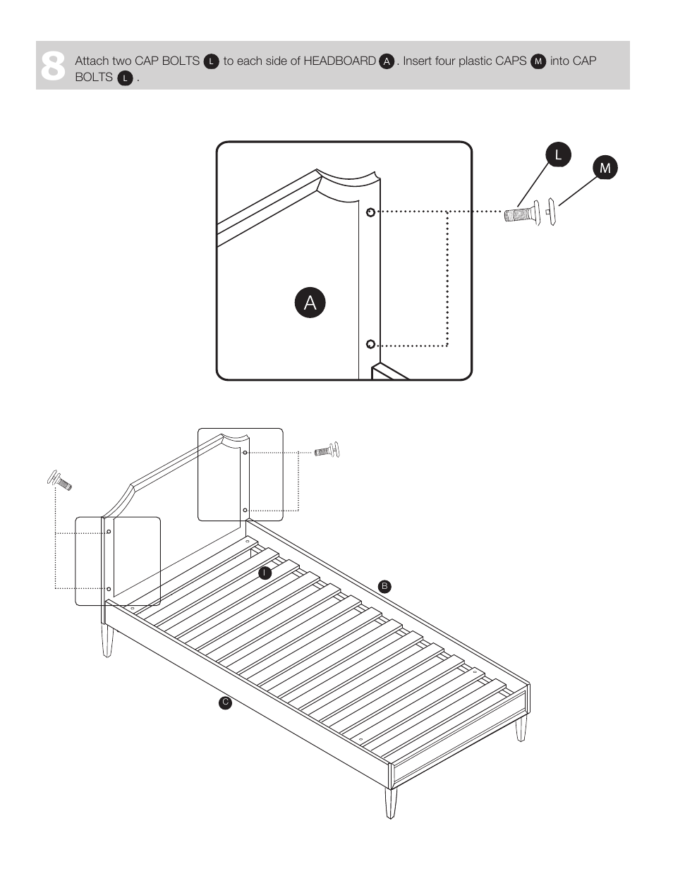 Land of Nod VERONA BED CONVERSION KIT User Manual | Page 7 / 9