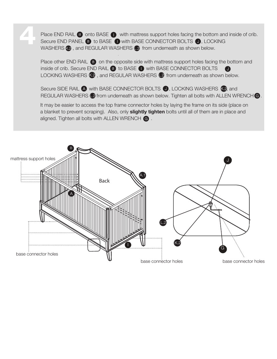 Land of Nod VERONA CRIB User Manual | Page 5 / 10